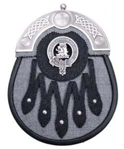 L-SGT29-Grey-Arrochar-Tweed-Leaf-Antique-MacGregor-Crest