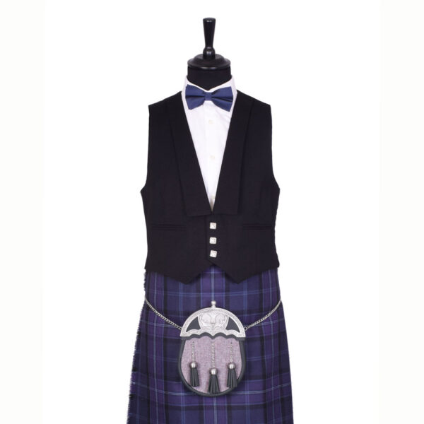 Prince Charlie three-button evening waistcoat