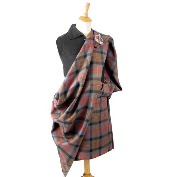 Great Kilt in Logan Weathered tartan