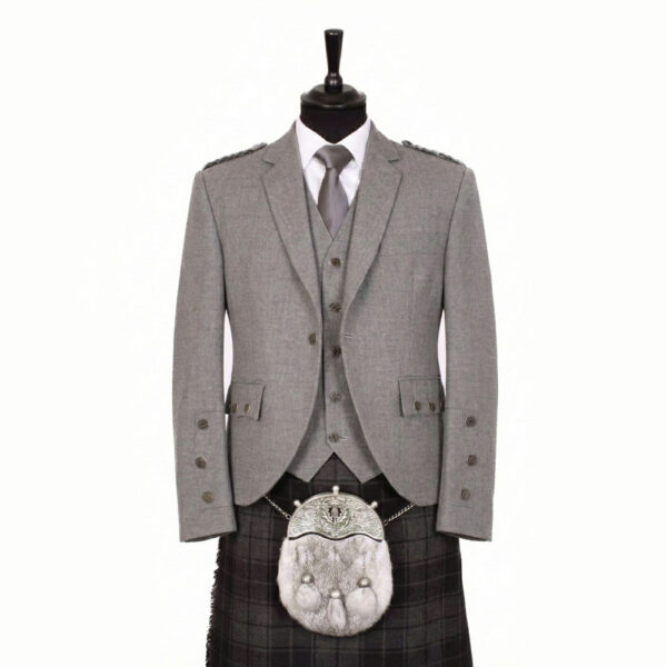 Braemar Light Grey Arrochar Tweed product image