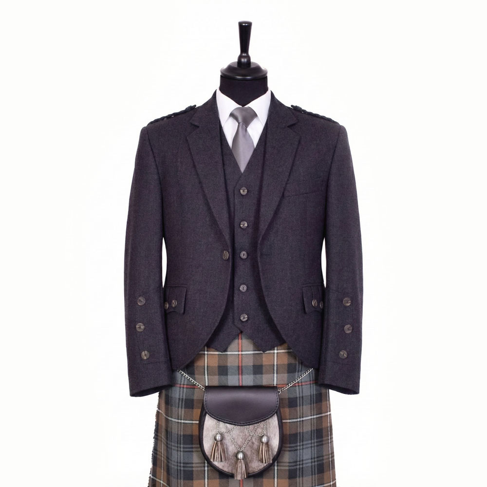 Braemar Charcoal Arrochar Tweed product image