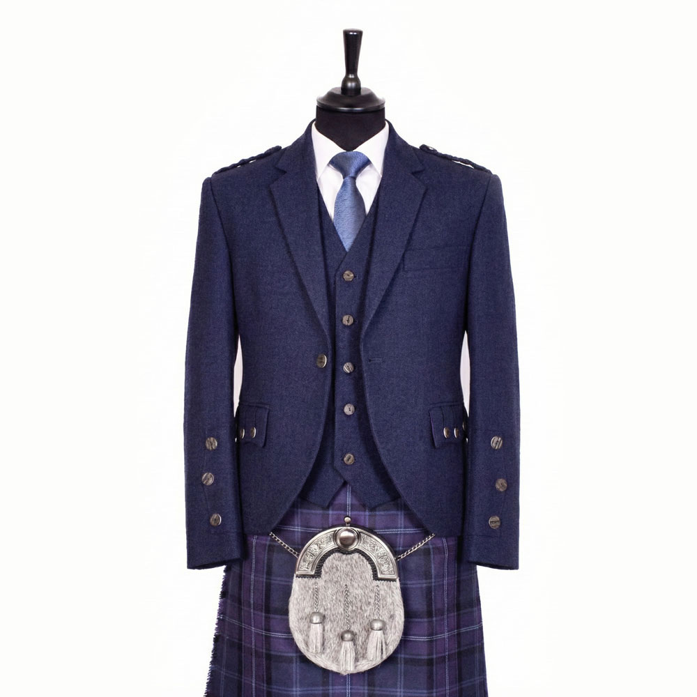 Braemar Navy Arrochar Tweed product image
