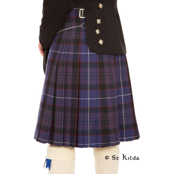 Casual-Kilt-2 Five-yard casual tartan kilt, alternate view