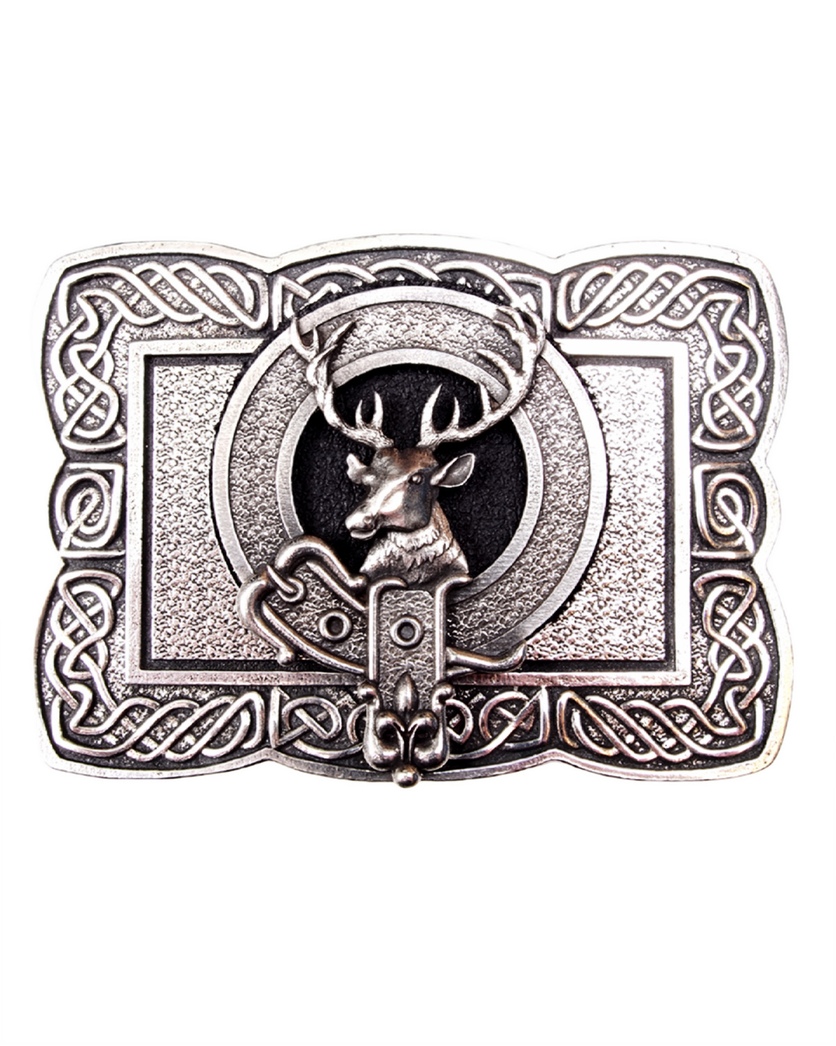 Stag belt buckle
