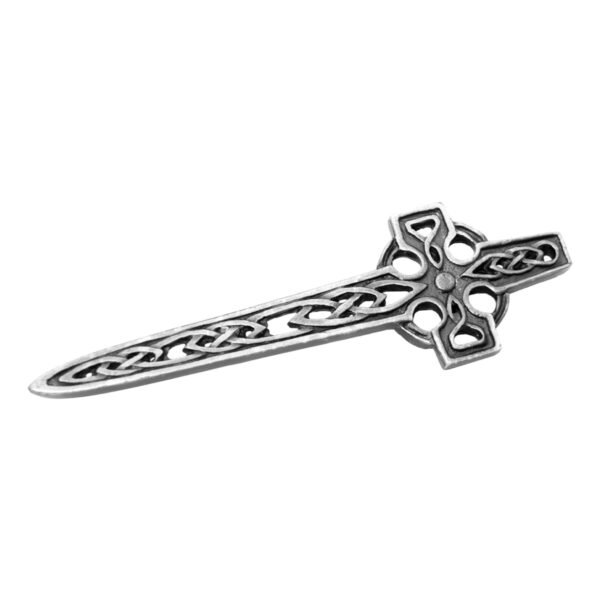 Celtic Cross kilt pin, square product view