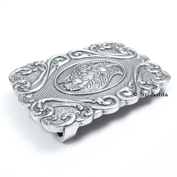 Caledonia Thistle belt buckle detail