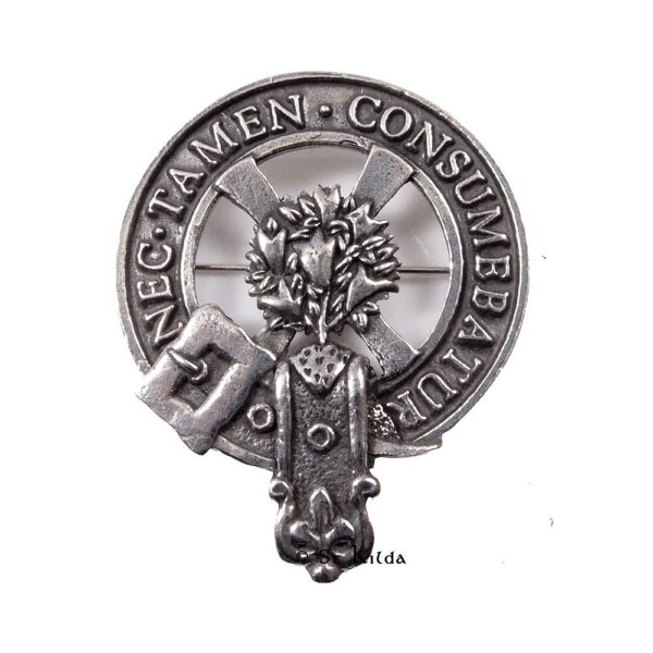 Clergy Crest cap badge