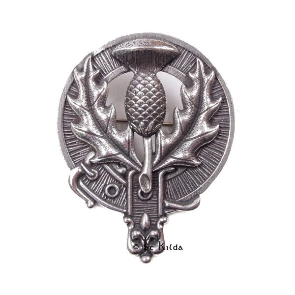 Thistle Crest cap badge