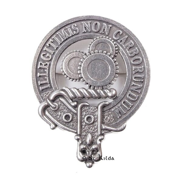 Machine Crest cap badge