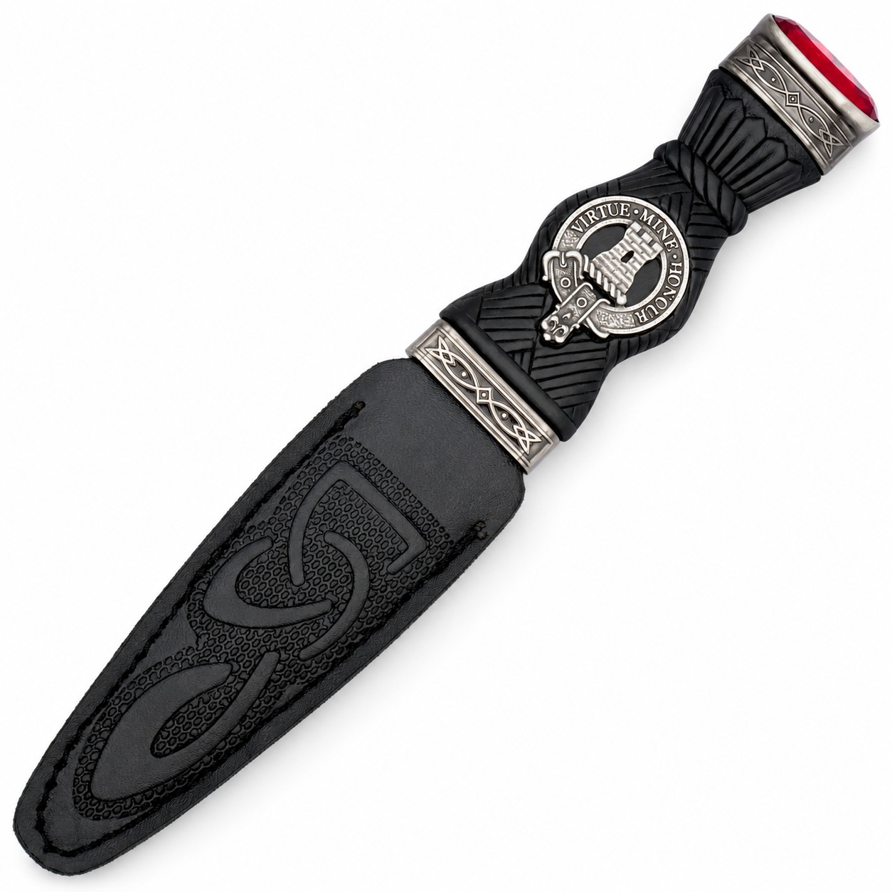Clan-handle Sgian Brew bottle opener detail