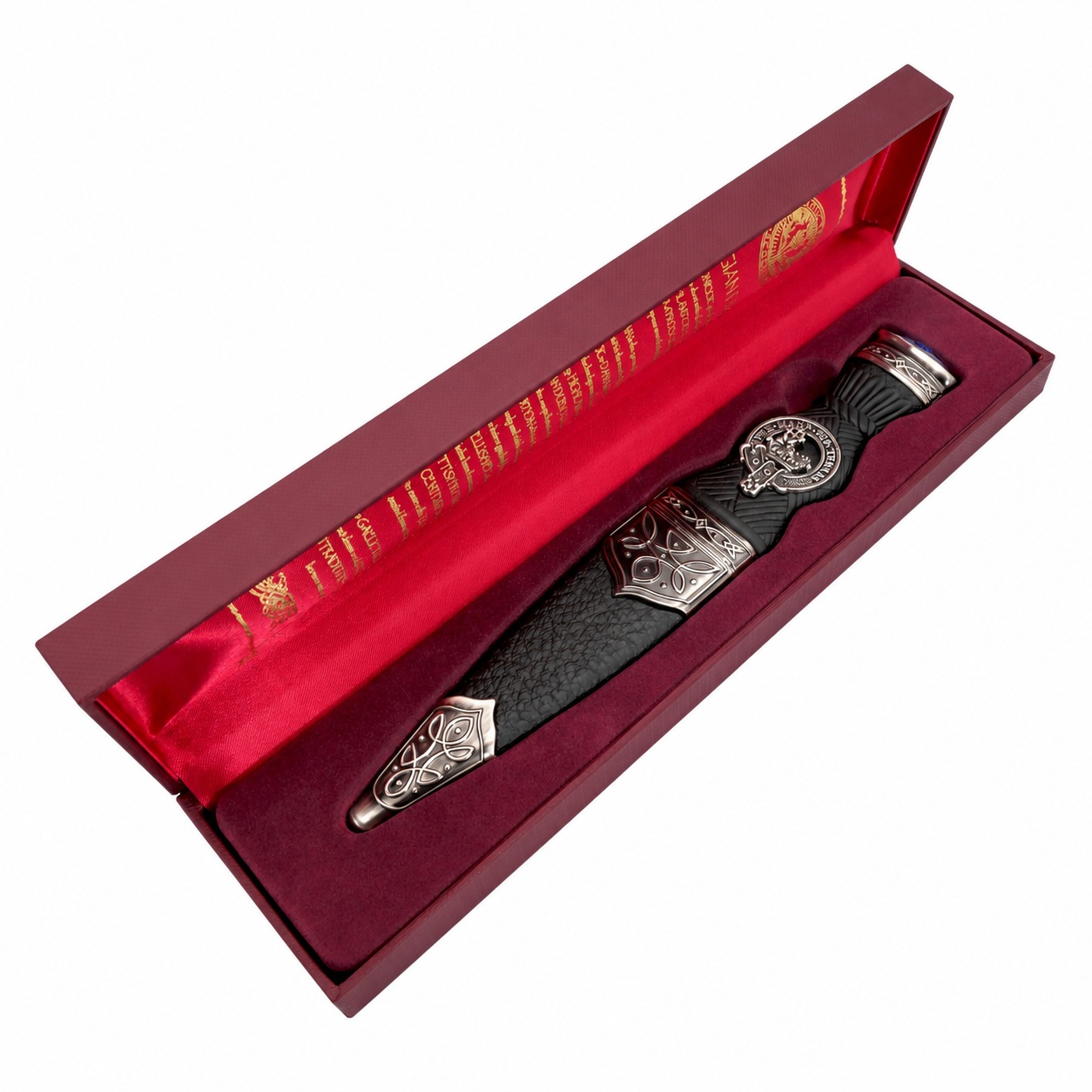 Clan Crest Sgian Dubh presentation box