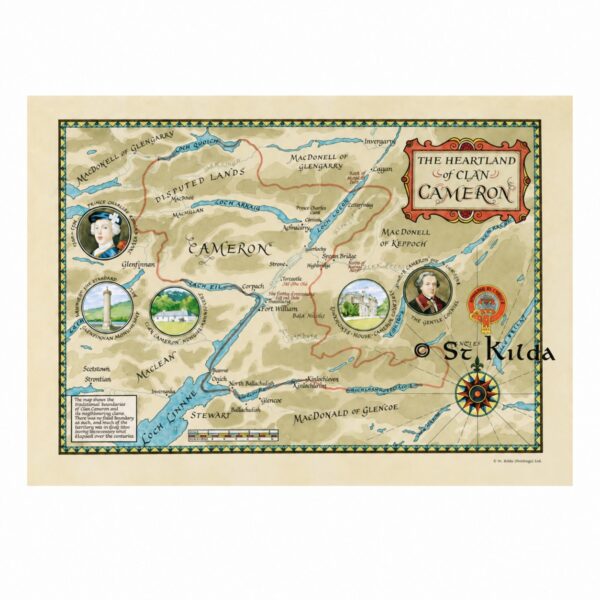 Clan Cameron Map product image
