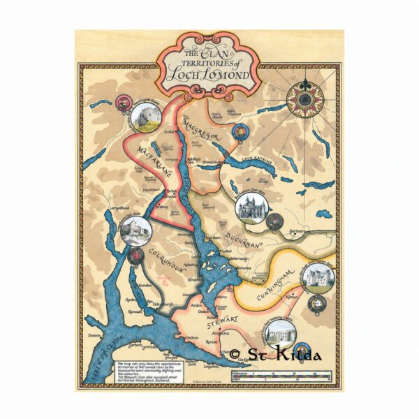 Loch Lomond Map product image
