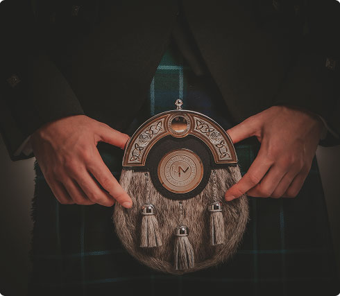 Handmade Highland sporran