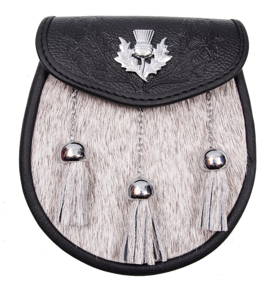 Thistle Crest Semi-Dress Sporran, example configuration