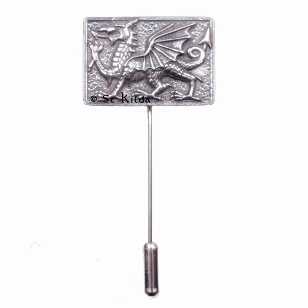 Welsh Dragon lapel pin by Gaelic Themes